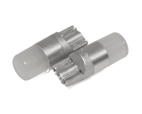 Світлодіодна лампа StarLight T10 1 діод 12V 0.6W / матова лінза / пластиковий цоколь Світлодіодна лампа StarLight T10 1 діод 12V 0.6W / матова лінза / пластиковий цоколь