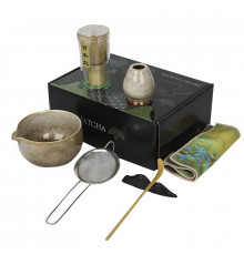 Набір для приготування чаю матча Mavanto 7458 Gray 7 предметів