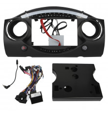 Штатний комплект перехідна рамка 9" Lesko BMW Mini Hatch R50 2000-2006 + адаптер живлення (0000)
