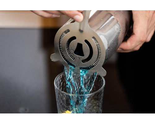 Стрейнер для бару ТМ сито для коктейлів 140х93 мм Сріблястий (С051372)