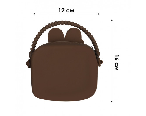 Дитяча сумка No Brand AG-028 12х16 см Brown Кролик