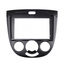 Рамка Lesko 9" Buick Excelle HRV 2004-2008 Chevrolet Lacetti 2004-2013 Nubira 2004-2008 Чорний (9181-37870)