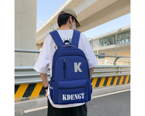 Рюкзак підлітковий No Brand 5504 20-35 л Blue 13084-84506