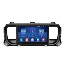 Штатна магнітола Lesko для Peugeot Expert III 2016-н.в. 9" 6/128Gb 4G Wi-Fi GPS Top (11181-68787)