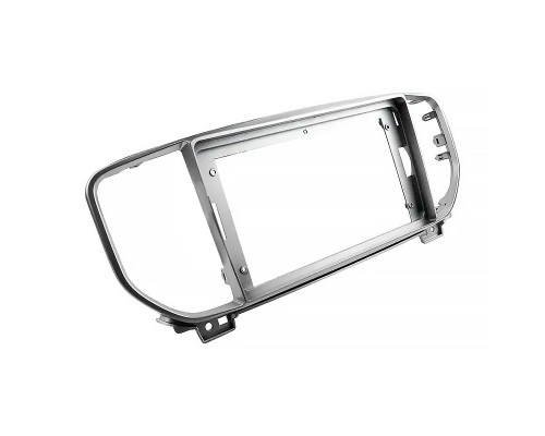 Перехідна рамка 9" Lesko для Kia Sportage 4 2018+ (KI 077N) Silver Кіа спортейдж Перехідна рамка 9" Lesko для Kia Sportage 4 2018+ (KI 077N) Silver Кіа спортейдж