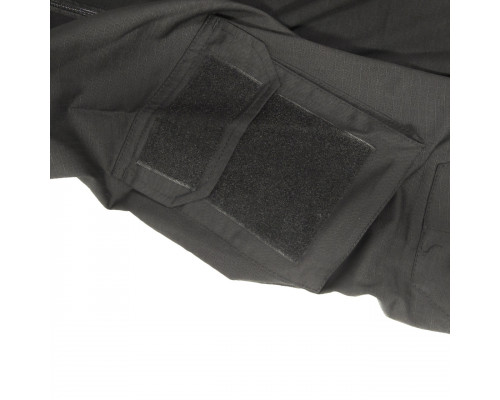 Сорочка мілітарі No Brand A655 XL (36 р.) Чорний (4256-12509)