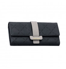 Жіночий гаманець Prettyzys PT18-989 19х10,5 см Чорний 13183-83834