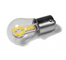 Світлодіодна лампа StarLight T25 18 діодів SMD 3030 12V 1.5W WHITE у скляній колбі
