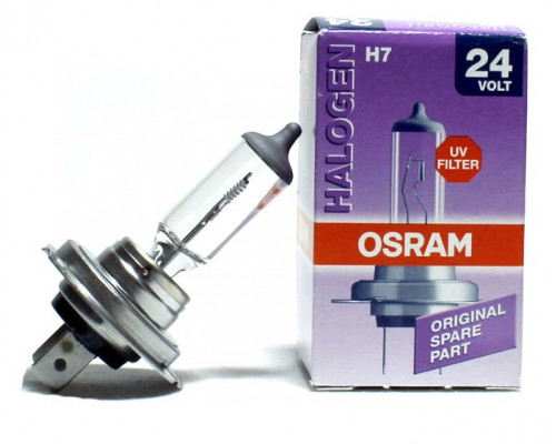 Автолампа OSRAM H7 64215 70W 24V PX26D 10X10X1 Автолампа OSRAM H7 64215 70W 24V PX26D 10X10X1