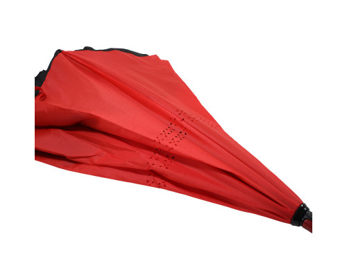Жіночий парасольку навпаки Up-Brella Червоний (2907-13257) Жіночий парасольку навпаки Up-Brella Червоний (2907-13257)