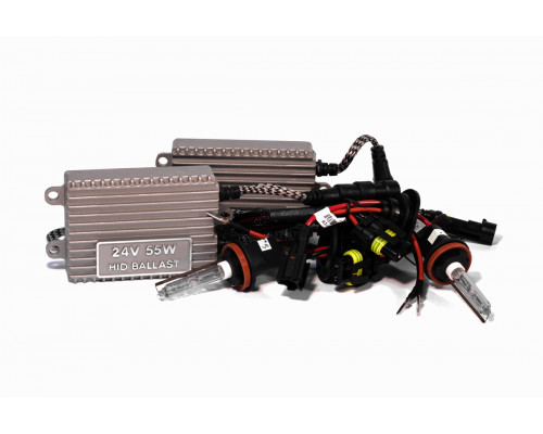 Комплект ксенону КВАНТ PRO H11 ceramic 6000К 24v з блоками AC Комплект ксенону КВАНТ PRO H11 ceramic 6000К 24v з блоками AC