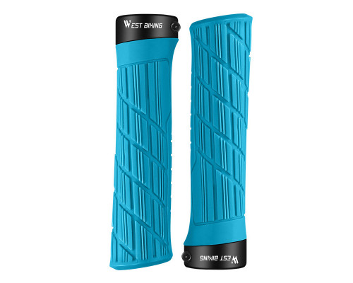 Грипси велосипедні West Biking YP0804063 Blue 13342-85803