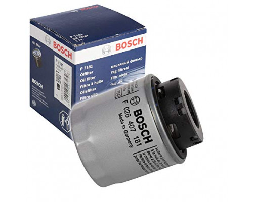 Масляний фільтр BOSCH 7181 AUDI/SEAT/SKODA/VW A3/Ibiza/Octavia/Golf 07>> Масляний фільтр BOSCH 7181 AUDI/SEAT/SKODA/VW A3/Ibiza/Octavia/Golf 07>>