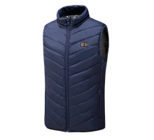 Жилетка з підігрівом Lesko M01-9S 6XL Blue
