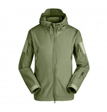 Тактична чоловіча куртка Soft Shell No Brand A001 L Зелений