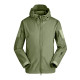 Тактична чоловіча куртка Soft Shell Lesko A001 L Зелений