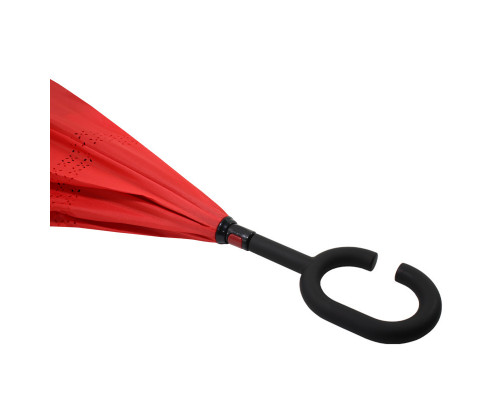 Жіночий парасольку навпаки Up-Brella Червоний (2907-13257) Жіночий парасольку навпаки Up-Brella Червоний (2907-13257)