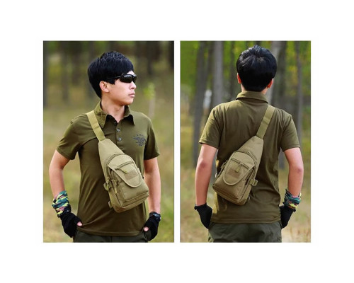 Рюкзак тактичний Aokali Outdoor A32 28х20х10 см Sand Рюкзак тактичний Aokali Outdoor A32 28х20х10 см Sand