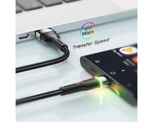 Зарядка USB кабель Essager для синхронізації та зарядки Android та інших пристроїв USB Type-C 1 м Чорний Зарядка USB кабель Essager для синхронізації та зарядки Android та інших пристроїв USB Type-C 1 м Чорний