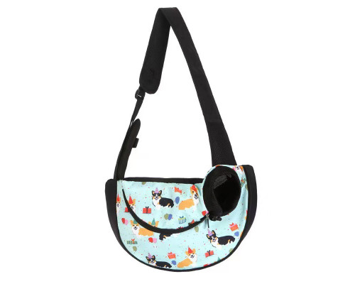 Слінг-перенесення для котів та собак No Brand SY-2022-1024-93 L Green Corgi dog 13122-84000