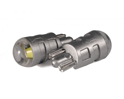 Світлодіодна лампа StarLight T10 1 діод СОВ 12V 0.5W WHITE / прозора лінза / сірий пластиковий цоколь (replica) Світлодіодна лампа StarLight T10 1 діод СОВ 12V 0.5W WHITE / прозора лінза / сірий пластиковий цоколь (replica)