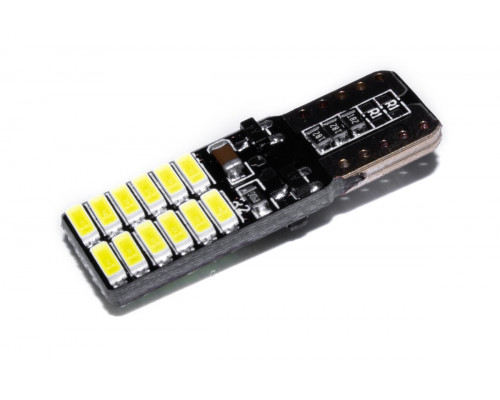 Світлодіодна лампа AllLight T10 24 діода 4014 W2,1x9,5d 12V WHITE + обманка та драйвер Світлодіодна лампа AllLight T10 24 діода 4014 W2,1x9,5d 12V WHITE + обманка та драйвер