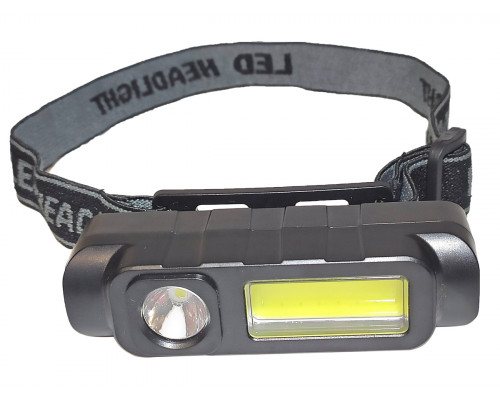 Ліхтар акумуляторний налобний HeadLight YY-10 3W+COB3W Ліхтар акумуляторний налобний HeadLight YY-10 3W+COB3W
