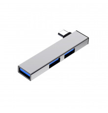 Адаптер Type-C 3.1 на USB 3.0 для MacBook iMac Bodasan Grey (V050726)