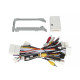 Перехідний штатний комплект з проводкою Lesko 9" Infiniti FX35 FX37 2009-2012 + canbus (11957-71570)
