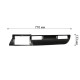 Перехідна рамка Lesko 9" Citroen C5 2008-2017 (11155-59315)