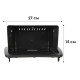 Перехідна рамка 9 Lesko Volvo S40 2006-2012 C30 2006-2013 C70 2004-2010 (3634)