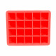 Силіконова форма CUMENSS AI-820 Cube 20 Red для льоду