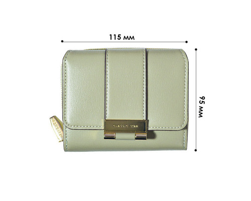 Жіночий гаманець Eastern STAR C319-2B 11,5х9,5 см Light Green 13196-84706