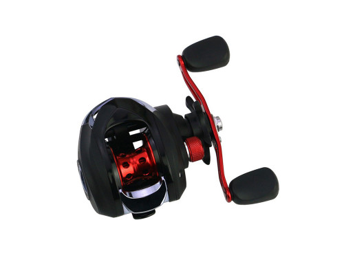 Котушка мультиплікаторна Reelsking GLE 201 Right Чорно-червоний