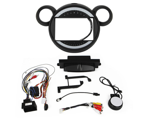 Штатний комплект перехідна рамка 9" Lesko BMW Mini 2010-2016 (1234-321) + адаптер живлення Штатний комплект перехідна рамка 9" Lesko BMW Mini 2010-2016 (1234-321) + адаптер живлення