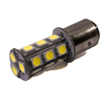 Світлодіодна лампа AllLight T25/5 18 діодів 5050 1157 BA15S 12V WHITE