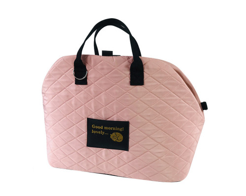 Сумка-перенесення для тварин XMAOERS S82 40х32 см Рожевий 13209-84398