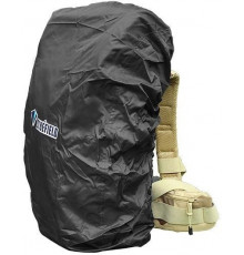 Чохол накидка для рюкзака Рейнкавер Дощовик Mirrow L 55-80 л Чорний (71650656)