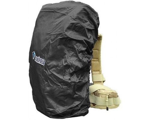 Чохол накидка для рюкзака Рейнкавер Дощовик Mirrow L 55-80 л Чорний (71650656)