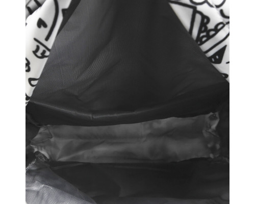 Рюкзак підлітковий No Brand 5154 31х13 см White-Green 13081-84482