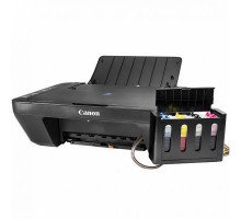 МФУ Canon E414 + СНПЧ Чорний для дому кольоровий принтер сканер копір
