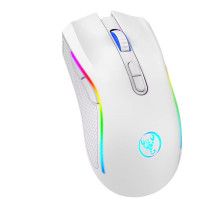 Миша бездротова з підсвіткою HXSJ T69 2,4GHz White
