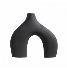 Ваза для квітів No Brand Двонога Black 20 см 13263-84644