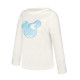 Жіноча піжама Lesko Mickey Mouse White + Blue M домашній костюм