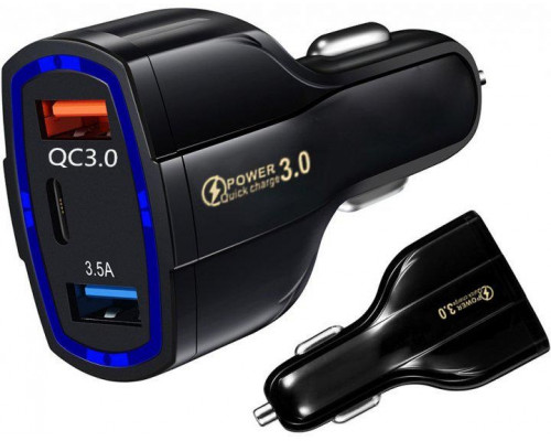 Зарядний пристрій Xiamen 2USB Type-C PD35W QC 3.0 Black (050553) Зарядний пристрій Xiamen 2USB Type-C PD35W QC 3.0 Black (050553)
