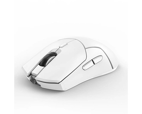 Миша бездротова безшумна HYSJ Т40 з акумулятором та підсвічуванням 2,4G+Bluetooth White Миша бездротова безшумна HYSJ Т40 з акумулятором та підсвічуванням 2,4G+Bluetooth White