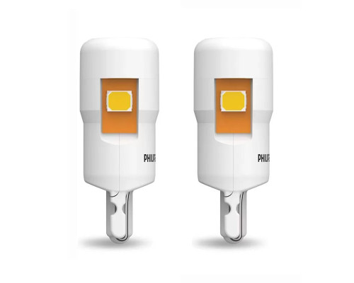 Комплект світлодіодних ламп Philips 11961WU60X2 W5W LED білий Ultinon Pro6000 SI 4000 K Комплект світлодіодних ламп Philips 11961WU60X2 W5W LED білий Ultinon Pro6000 SI 4000 K