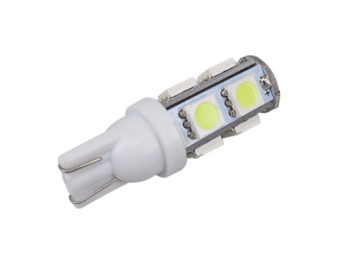 Світлодіодна лампа AllLight T10 9 діодів 5050 W2,1x9,5d 12V WHITE Світлодіодна лампа AllLight T10 9 діодів 5050 W2,1x9,5d 12V WHITE