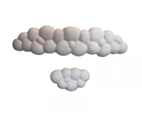 Підставка під зап'ястя для миші клавіатури Joy 43х11 см Білий