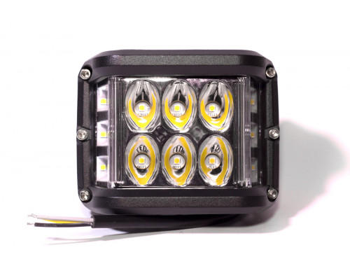 Світлодіодна фара AllLight FG42-36W 12 chips 9-30V нижнє кріплення Світлодіодна фара AllLight FG42-36W 12 chips 9-30V нижнє кріплення